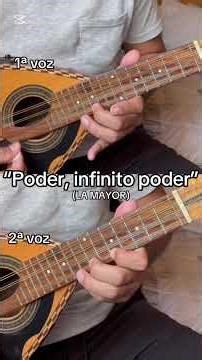 Poder, infinito poder / Mandolina 1ª y 2ª voz #alabanzascristianas #mandolina #pentecostal