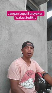 32K views · 20K reactions | Bersyukurlah dari yang sedikit maka berkat akan ditambahkan kepadamu. #videomotifasi #motifasi #tranding #fbpro #fyp | Agus William Tahanora | Facebook