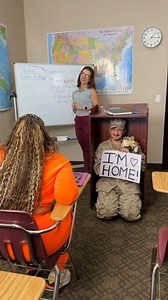 Military Husband Surprises Wife After Long Deployment. | Simple Stories