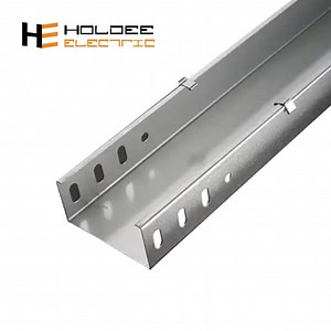 [Hot Item] Holdee Easy Install One-Step Management Stainless Steel 316L Cable Trunking Solid Cable Management Tray