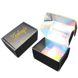 [Hot Item] Custom Logo Printed Brown Craft Boxes Packaging Cajas Ecommerce Kraft Paper Box Shipping Mailing Kraft Cardboard Corrugated Box