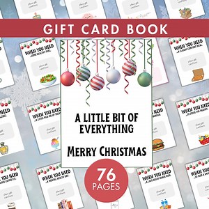 Gift Card Book, Christmas Gift Card Book, Young Adult Gift, Gift Card Booklet, Teen Gift Card Book Holiday Gift Card Holder, Money Gift Idea - Etsy UK