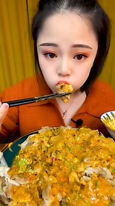 Unbeliveable Fried Noodle with Sauce Eating Challenge | My Food