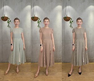 Checker Dress ( Code: YDC41 ) LIVE PROMO💲 RM69💲AVAILABLE IN SIZE S M L ☝️CODE: YDC41 ( LIVE PROMO: RM69 ) 🌈COLOR: BLACK. GREEN. BROWN S size (Max): Length: 68-117cm | Bust: 90cm | Waist: 74cm | Hips: 114cm M size (Max): Length: 70-119cm | Bust: 96cm | Waist: 80cm | Hips: 120cm Detail: Quality chiffon (non-stretchable) with lower part inner lining & hidden back zip. **All measurements provided are MAXIMUM & LAID FLAT WITHOUT STRETCH in Centimeters (CM). #GLAMSTAGE #NEWARRIVALS #dresses #office