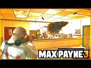 Max Payne 3 Chapter XII Completed with a Rocket Launcher