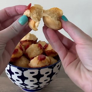 Not your average National Donut Day treat. 🍩🍕 Shop our Donut Hole Pan here or with your consultant: https://bit.ly/2Rp6gGo Photo Credit: @treatsandtoddlers | Pampered Chef