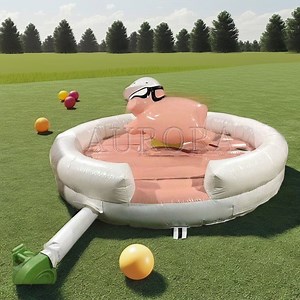 [Hot Item] Inflatable Rodeo Mechanical Bull Ride Customized Size Pig