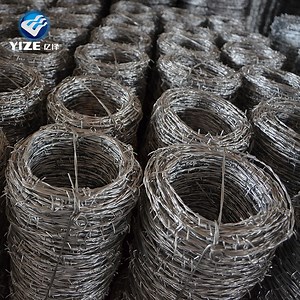 [Hot Item] Good Price PVC Green Galvanized Wire Barbed Wire Fence for Sale