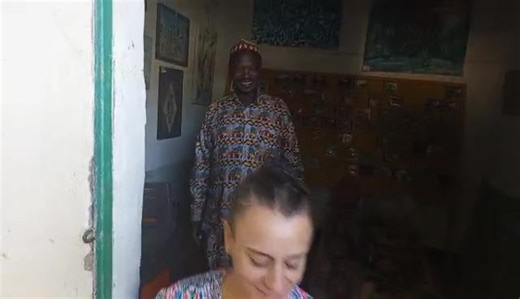 Visite de la Directrice déléguée de l'Institut français du Tchad au THEMACULT. | Maoundoh Culture Théâtre