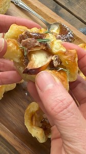 The melty brie in these apple pecan brie appetizers fills the crunchy puff pastry with savory creaminess while the apple adds sweetness. It’s the perfect combination of flavors and textures! RECIPE: https://ohsweetbasil.com/apple-pecan-brie-mini-appetizers-recipe-video/ #appetizer #brie #puffpastry #apples #pecans | Sweet Basil | Facebook
