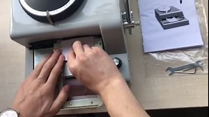 Embosser Machine Credit Card Embossing Machine 72 Character Card Embosser for PVC Card Credit ID VIP Manual Embosser Machine Credit Card