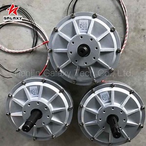 [Hot Item] 1kw Low Rpm Low Torque or Low Speed Coreless Magnetic Levitation Generator AC Synchronous Generator with Vertical Axis Wind Turbine Generator