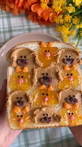 A toast-ally wonderful breakfast creation 💛 🧡 Duggee and Enid look way too cute to eat! 🐱🐾 📸 eatingwithwinnie on Instagram #HeyDuggee #Breakfast #Toast #BreakfastFun #BreadArt #CuteBread #FoodArt | Hey Duggee