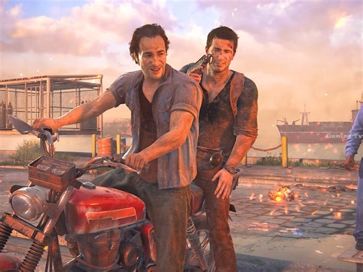 Uncharted 4 Chase Scene | Gaming Tv