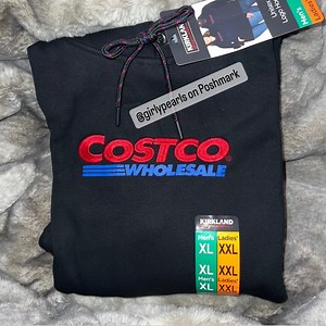 Kirkland Signature Costco Wholesale Logo Unisex Hoodie Sweatshirt NEW