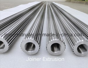 [Hot Item] Plastic Pellet Polymer Compounding Parallel Twin Screw Extruder Parts Screw Shaft