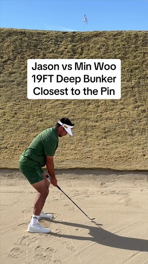 Golf Challenge: Min Woo Lee Takes on Deep Bunker