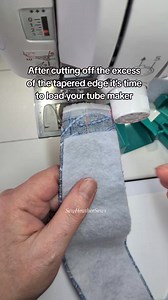 181K views · 416 reactions | Load your tube maker as you normally would and get ready to sew your tubes!!!  #SewHeatherSews #jellyrollrug #Jellyroll #sewtok #SewingCommunity #JellyRoll #jellyrollrug #HeatherMakes #memorybears #DIYGifts #sewing #sewingtutorial | Sew Heather Sews | Facebook