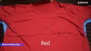 2.9K views · 20 reactions | Short Sleeves Maternity Breast Feeding Tops . Available Size: M, L, XL,XXL .  Available Colour: Navy Blue,Cream,Pink,Olive,Maroon,Purple,Red,Blue | Bokshi | Facebook