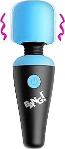 Bang! 10X Ultra Powerful Silicone Mini Wand - Blue