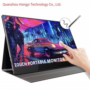 [Hot Item] 15.6 Inch 4K Portable Monitor Type-C for PS5 Type C Touchscreen Monitor UHD Monitor Portable Support Digital Stylus Pen