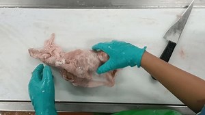 Procedure Removing Meat Chicken Carcass Which Stock Footage Video (100% Royalty-free) 1107711755 | Shutterstock
