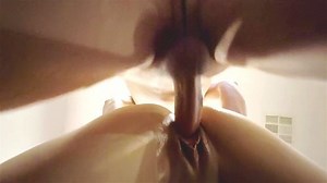 Close up of pulsating creampies