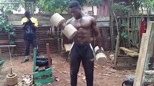 You dont need a fancy gym, you just need a passion for lifting! Respect! | Mac Robinson