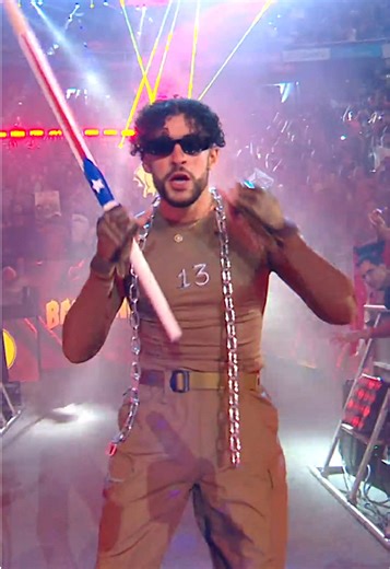 Bad Bunny's Epic Entrance at WWE Backlash 2023
