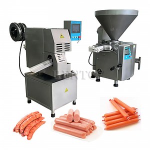 [Hot Item] Vacuum Sausage Filling Machine / Sausage Strapping Punching Machine