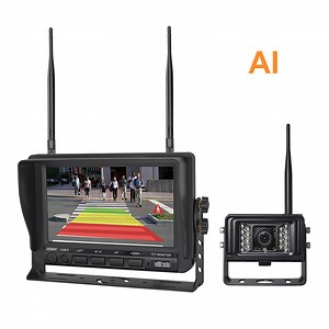 [Hot Item] Система обнаружения слепых зон для автобуса IP69K Камера определяет пешеходов и транспортные средства Центральный экран