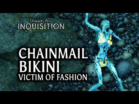 Dragon Age: Inquisition - Chainmail Bikini Victim of Fashion (Easter Egg)