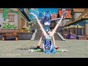 Vivi Vs Ulti from One Piece MMD Ryona - Miku Miku Dance MMD Fight Animation 4K