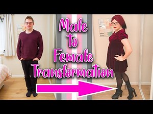 Male to female transformation - Trans Crossdresser