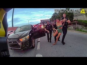 Police Arrest Extremely Drunk Woman Passed Out With Week-Old Baby In The Car.
