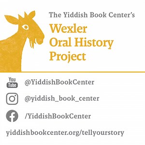 In this clip, former director of the Montreal Jewish Public Library Eva Raby discusses how the library’s “Yiddish talking books” collection began as a community effort to provide access to Yiddish books to a patron who was blind. Today, you can access some 150 Yiddish audio books online for free through the Yiddish Book Center’s Sami Rohr Library of Recorded Yiddish Books (yiddishbookcenter.org/collections/yiddish-audiobooks). It includes novels, short stories, nonfiction works, memoirs, essays,