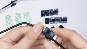 Akstore 100 PCS Adhesive Cable Clips Self-Adhesive Wire Clips Cable Wire Management Wire Cable Holder Clamps Cable Tie Holder for Car, Office and Home (Black-Upgrade Glue)