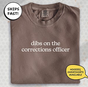 Corrections Officer Shirt: Thin Silver Line Sweatshirt | LT200 - Etsy