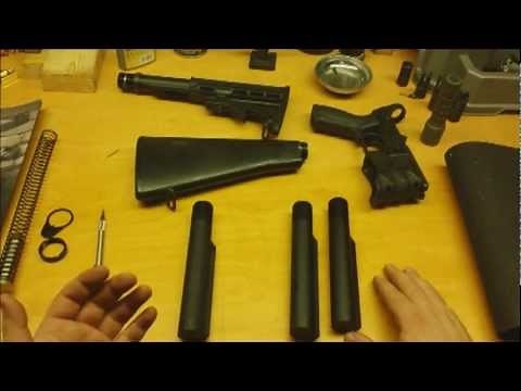 Part I of an In Depth Look at American vs. Foreign Made AR-15 Buffer Tubes and Stocks