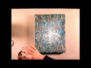 Mixed Media Canvas "Romantic Heart"