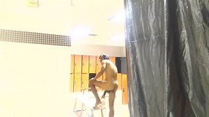 Biggest Dick soft I seen Hanging in the Lockerroom wow!