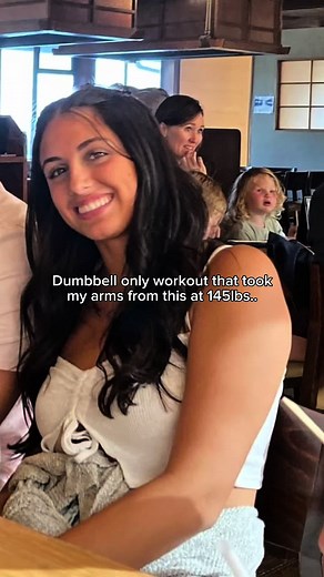 your reminder to STOPPP neglecting those weights if your goal is to transform your arms 💪🏼✨ these movements were a staple every single week during my 25lb weight loss and the reason my arms have stayed lean & toned for 3 years 🤍 building muscle is the secret to that lean, toned look! the 25lb weight loss came from nutrition because you WONT lose fat or drop on the scale without a calorie deficit. but if you’re hitting these workouts while in that deficit, your arms will look completely differ