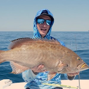 New technique for MASSIVE Grouper! (Slow Pitch Jigging) | Coastal WorldWide