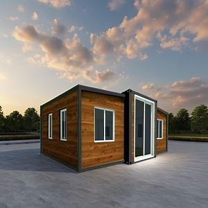 [Hot Item] 20X40-Foot Prefabricated Container Expandable Folding Room Customizable for Three-Bedroom Residential Office