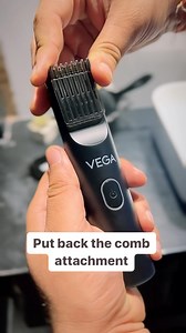 Trimming is easy, so is cleaning it up. Keep your style sharp and your SmartONE S1 trimmer cleaner than ever. #vega #vegavibes #trimmer #SmartOneBeardTrimmer #Smartone #grooming #style | Vega