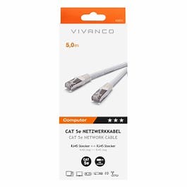 Vivanco Category 5E Ethernet Network Cable 5M