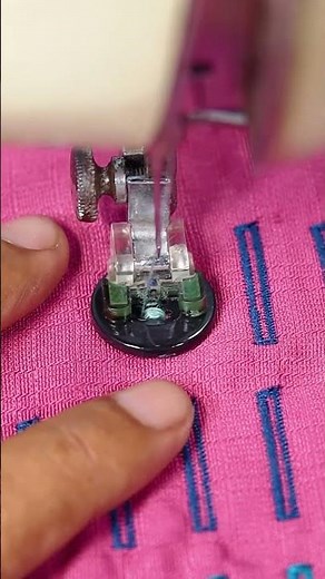 Simple Tutorial to Attach Buttons with Your Machine #sewingguide #diyprojects #handmade