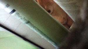 vecina espiada en la ducha