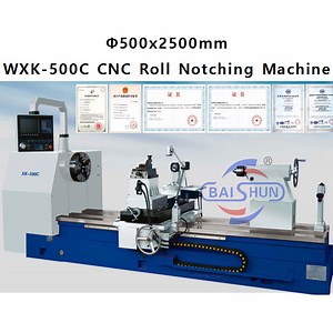 [Hot Item] CNC Roll Turning Lathe/CNC Notching Machine/Roller Notching and Branding Machine for Mill Roll Turning