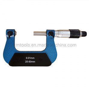 [Hot Item] Ratchet Stop 25-50mm Screw Thread Micrometer Gauge Tools